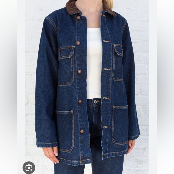 Brandy Melville Jackets & Coats Brandy Melville Reese Denim Barn